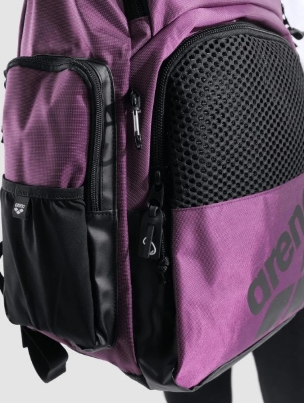 Arena One Go 35L Swimming Backpack Unisex - Plum - Picture 2 of 9
